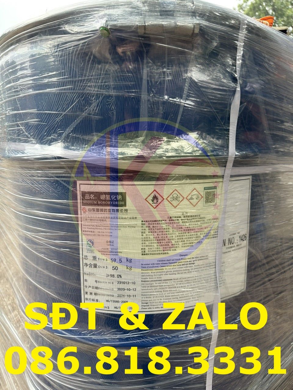  Sodium Borohydride - Natri Borohydride - NaBH4 