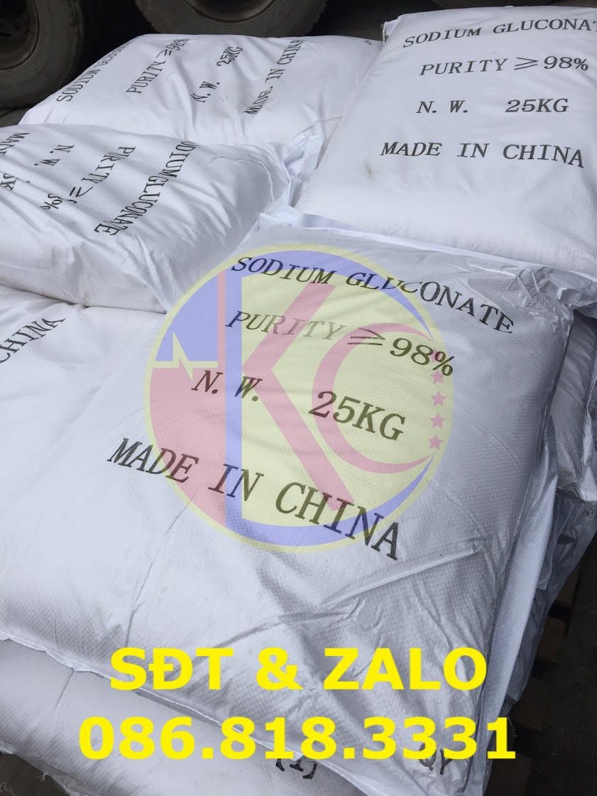  Sodium Gluconate – Natri gluconate – C6H11O7Na 