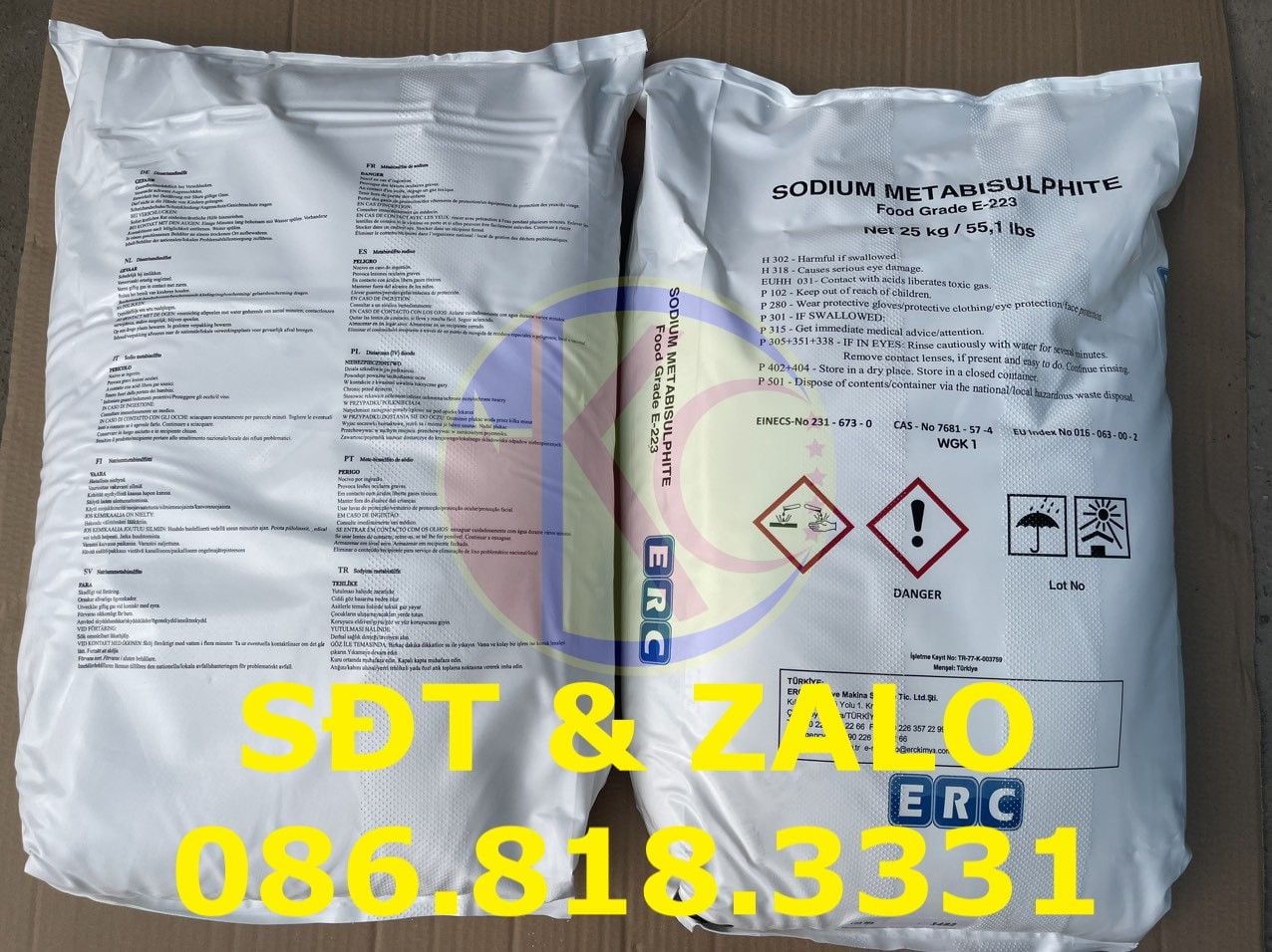  Sodium Metabisulphite - Natri Metabisulfit - Na2S2O5 FOOD GRADE 