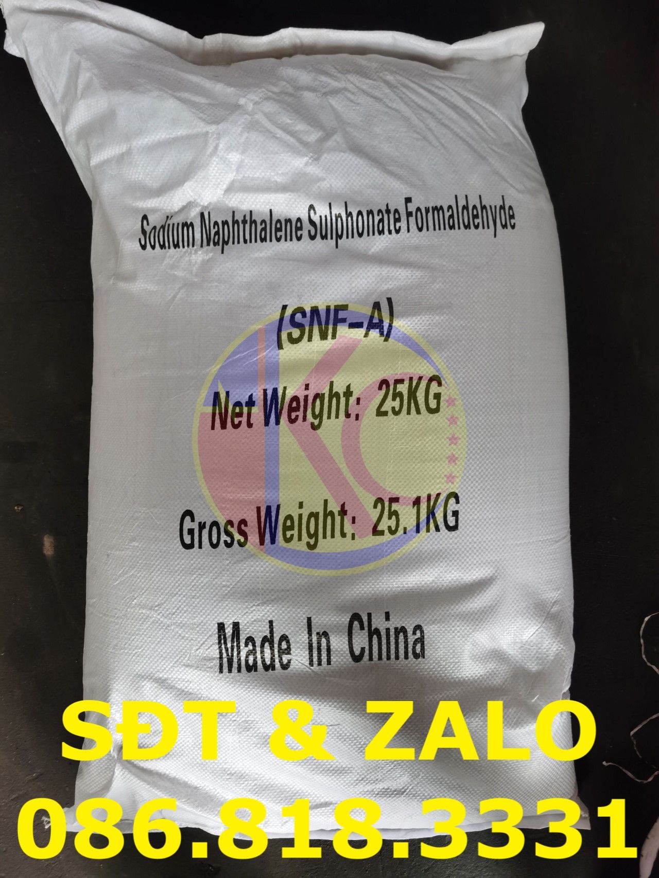  Sodium Naphthalene Formaldehyde (SNF) - Phụ gia bê tông 