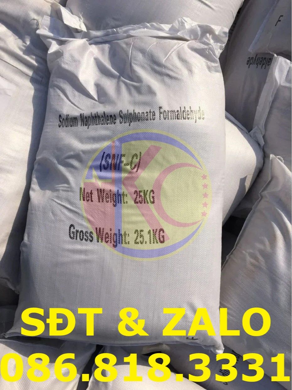  Sodium Naphthalene Formaldehyde (SNF) - Phụ gia bê tông 