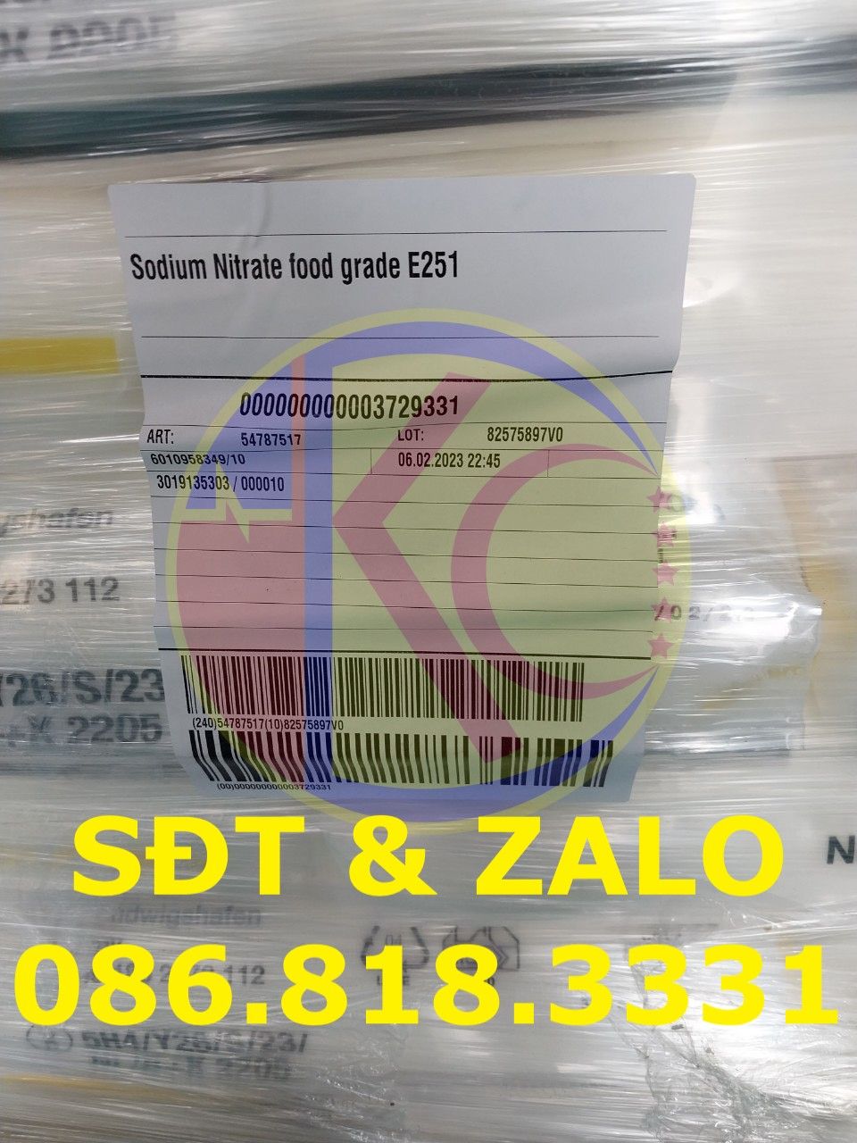  Sodium Nitrate - NaNO3 Food Thực phẩm 