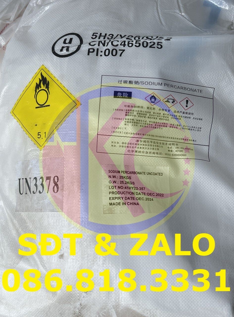  Sodium Percarbonate - Natri Percacrbonat - Oxy Bột 