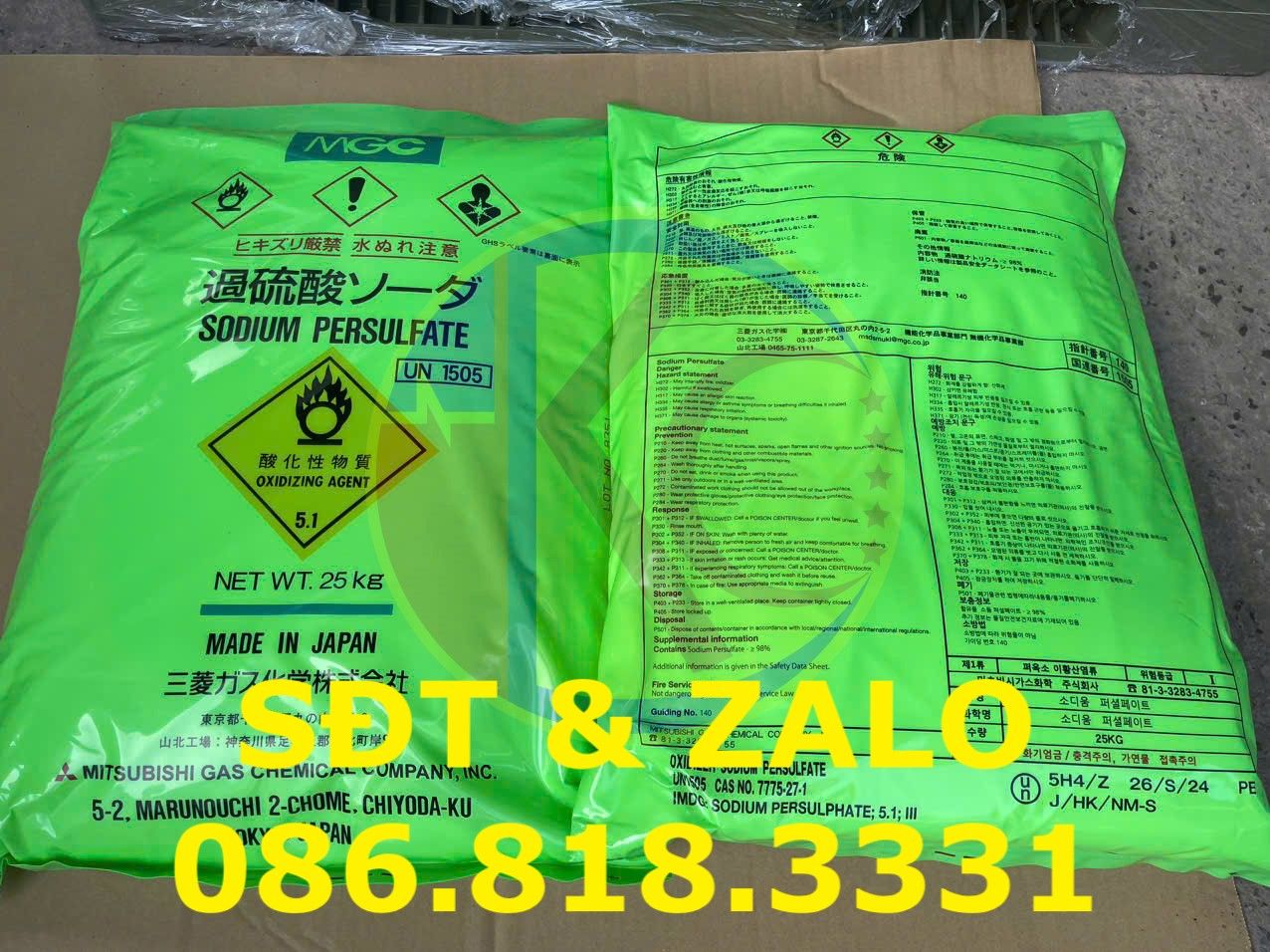  Sodium Persulfate - Natri Persulfat - Na2S2O8 