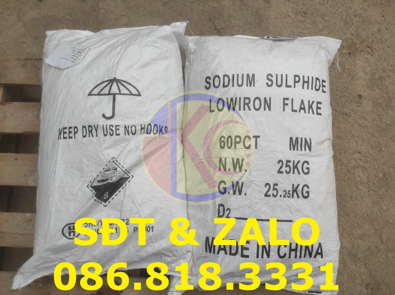  Sodium Sulphide - Natri Sulfide - Na2S - Đá Thối 