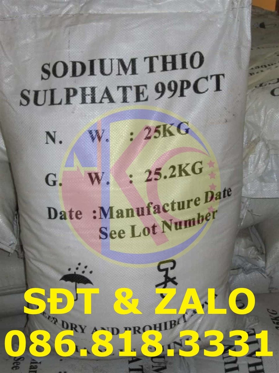  Sodium Thiosulfate - Natri Thiosulfat - Na2S2O3 