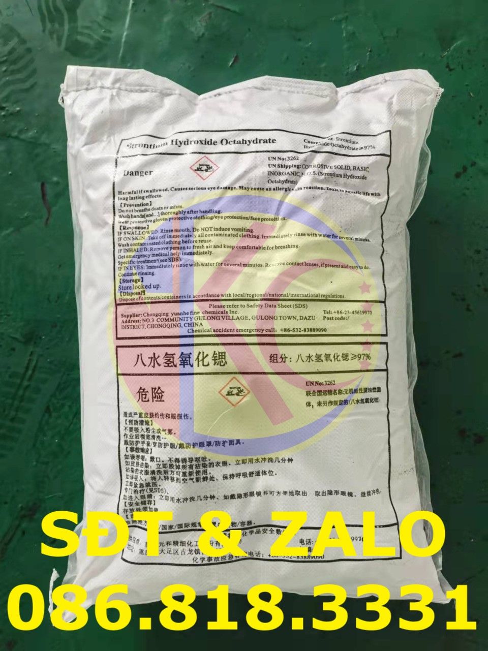  Strontium Hydroxide - Stronti Hydroxit - Sr(OH)2 