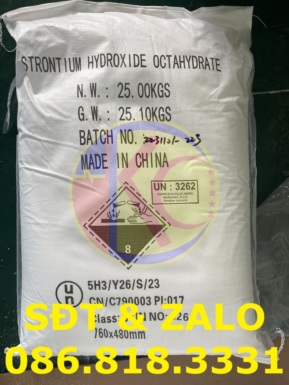  Strontium Hydroxide - Stronti Hydroxit - Sr(OH)2 
