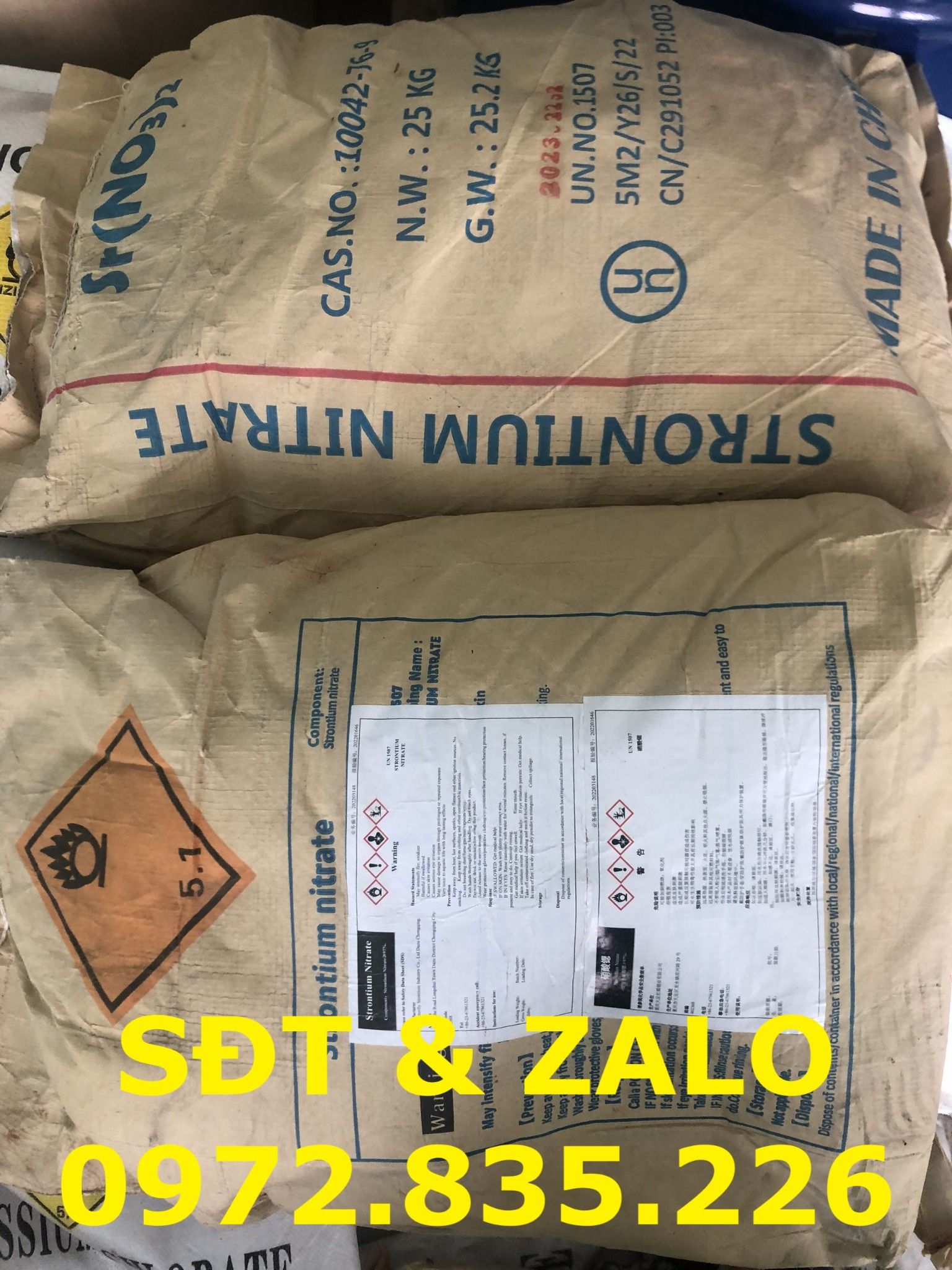  Strontium Nitrate - Stronti Nitrat - Sr(NO3)2 