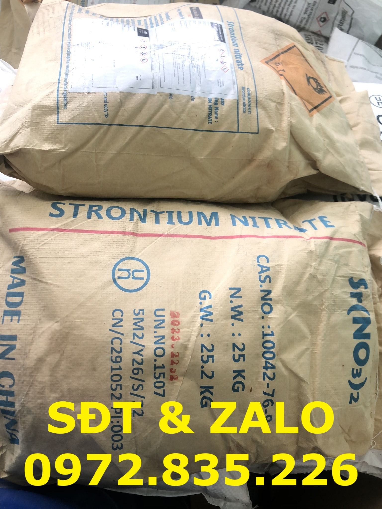  Strontium Nitrate - Stronti Nitrat - Sr(NO3)2 