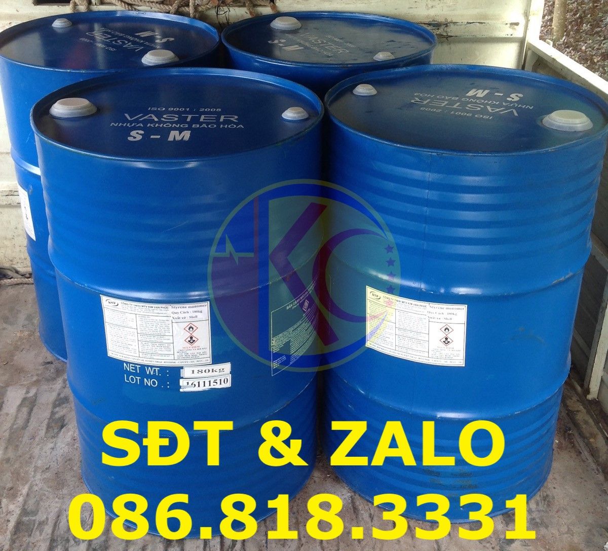  Dung môi Styrene Monomer (SM) - C8H8 