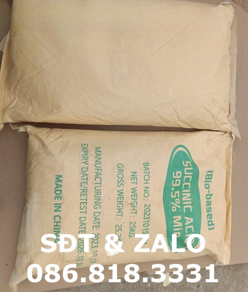  Acid Succinic - Axit Succinic - C4H6O4 