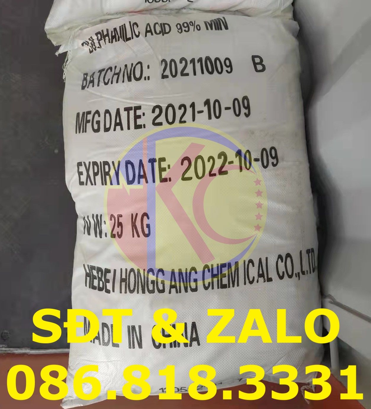  Sulfanilic Acid - Axit Sulfanilic - C6H7NO3S 