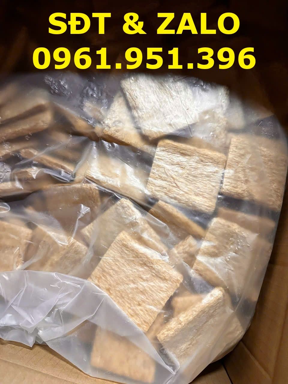  Textured Soy Protein - Sườn chay - Đạm đậu nành 