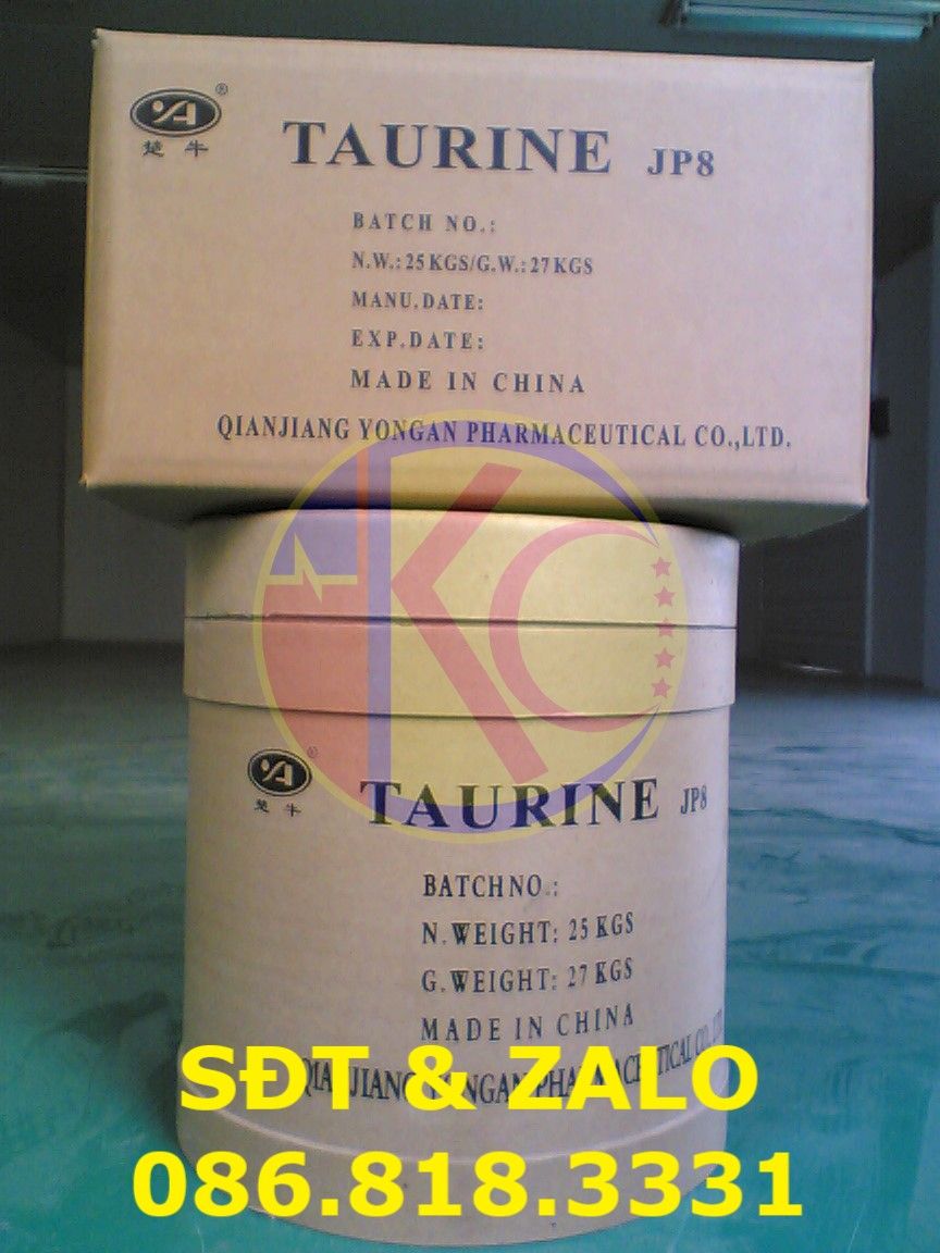  TAURINE - C2H7NO3S - AMINO ETHANESULFONIC ACID 