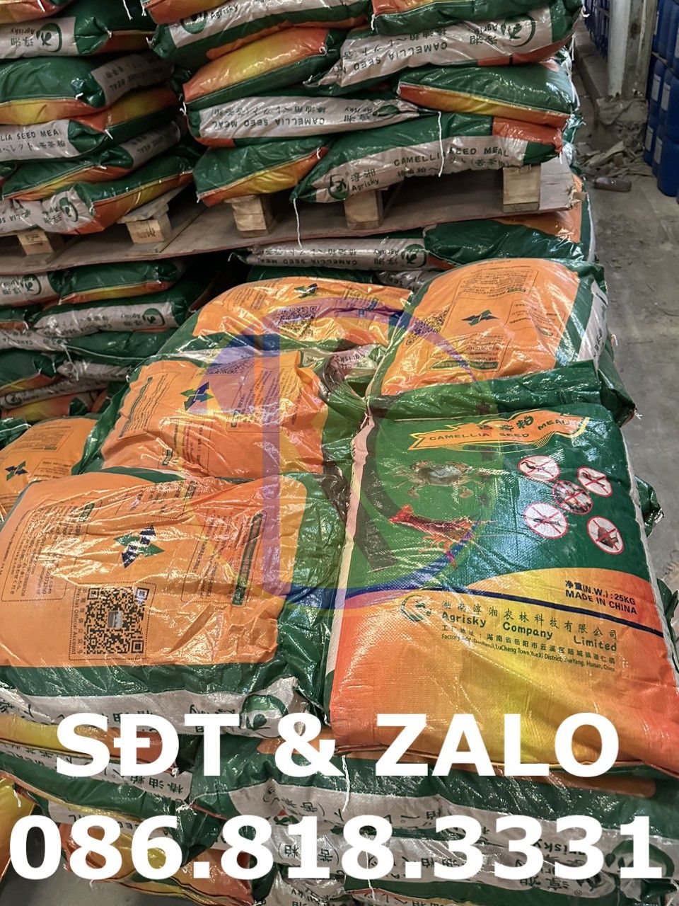  SAPONIN - TEE SEED MEAL- DIỆT CÁ TẠP 