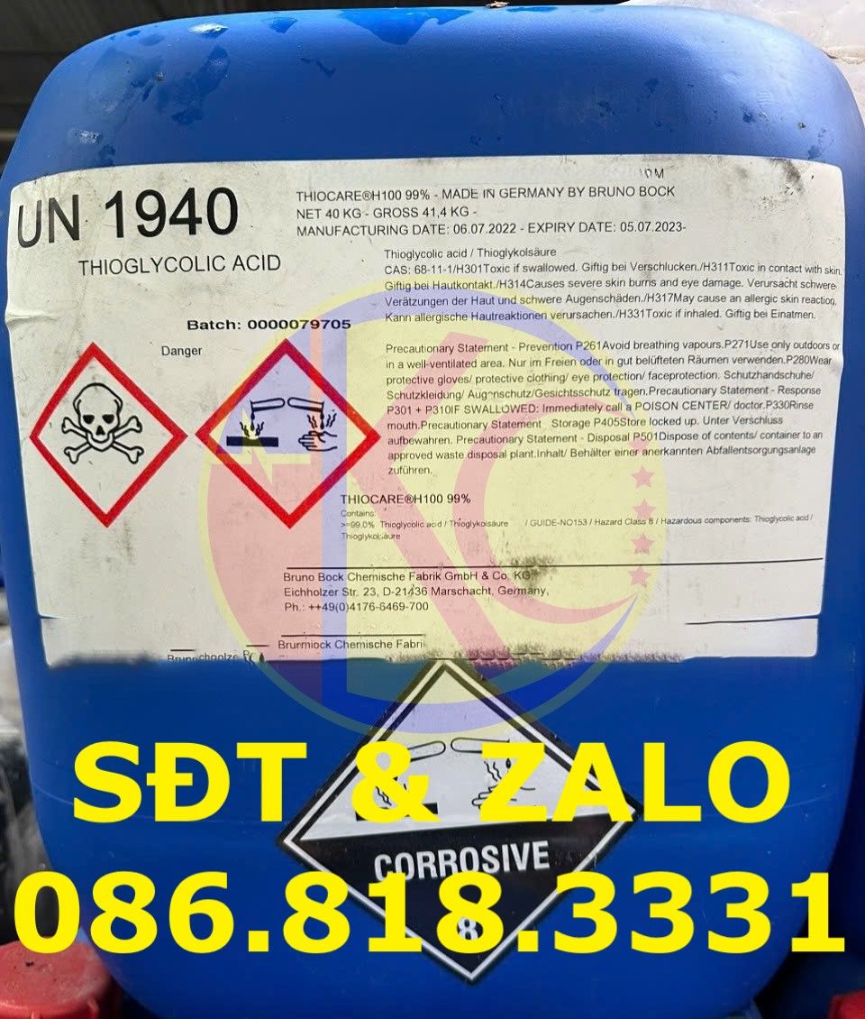  Thioglycolic Acid (TGA) - C2H4O2S 