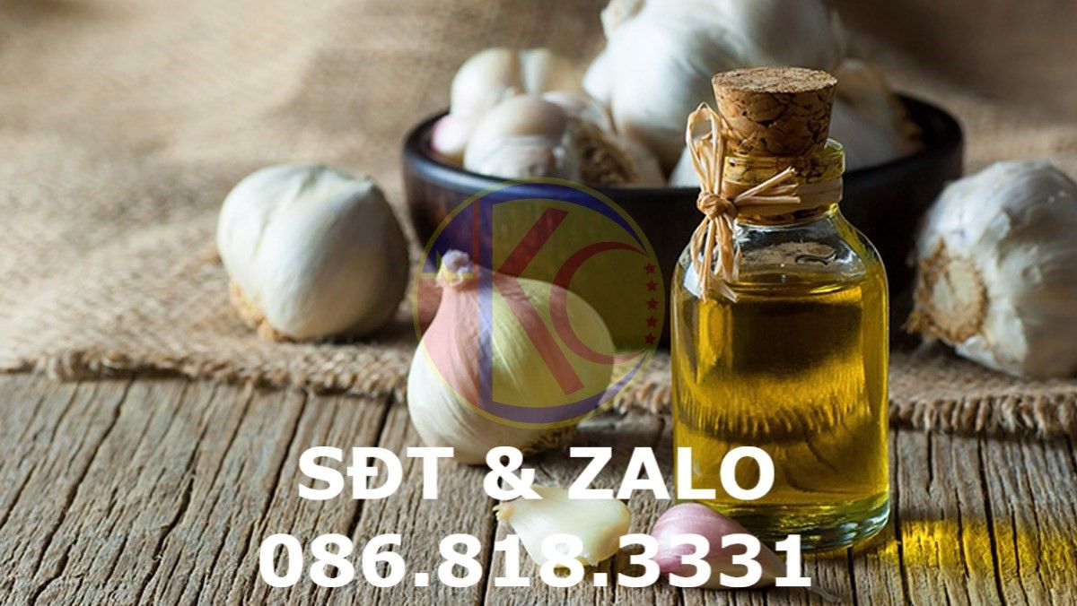  TINH DẦU TỎI - GARLIC ESSENTIAL OIL NGUYÊN CHẤT 