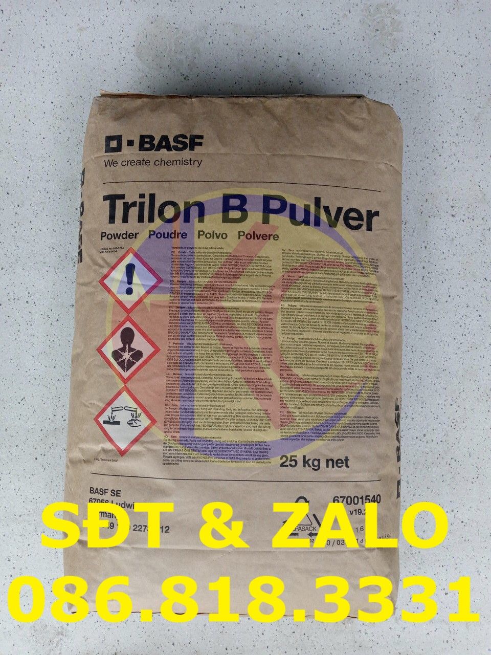 Trilon B Pulver (EDTA 4Na) – KDCCHEMICAL
