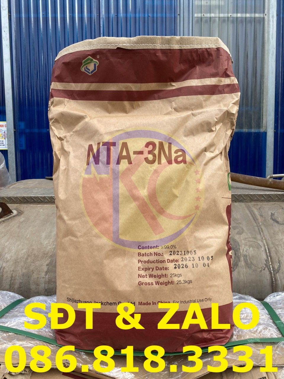  Trisodium Nitrilotriacetate - NTA 3Na - C6H6NO6Na3 