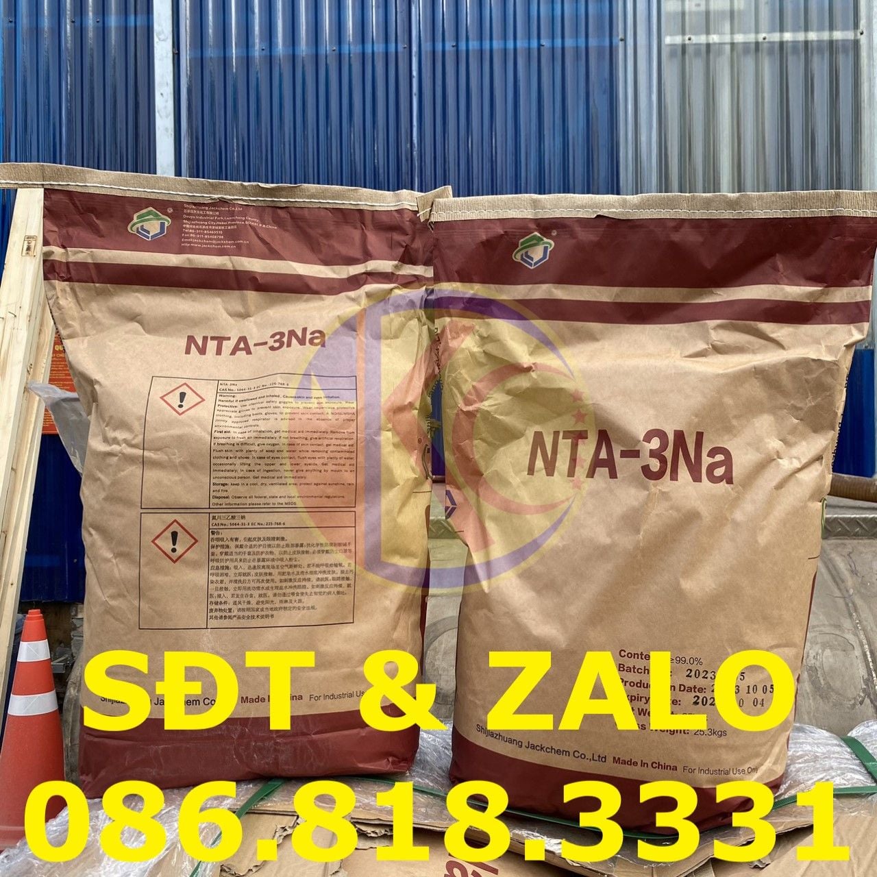  Trisodium Nitrilotriacetate - NTA 3Na - C6H6NO6Na3 