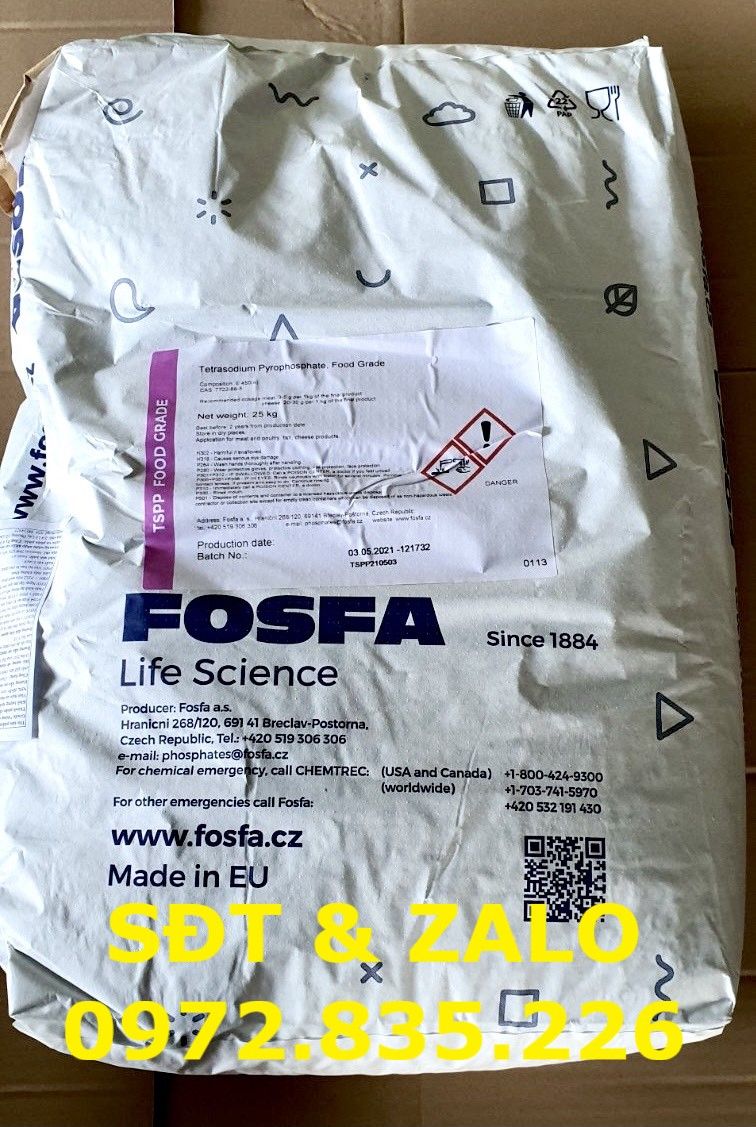  TetraSodium Pyrophosphate - Natri Pyrophosphat - Na4P2O7 - TSPP 