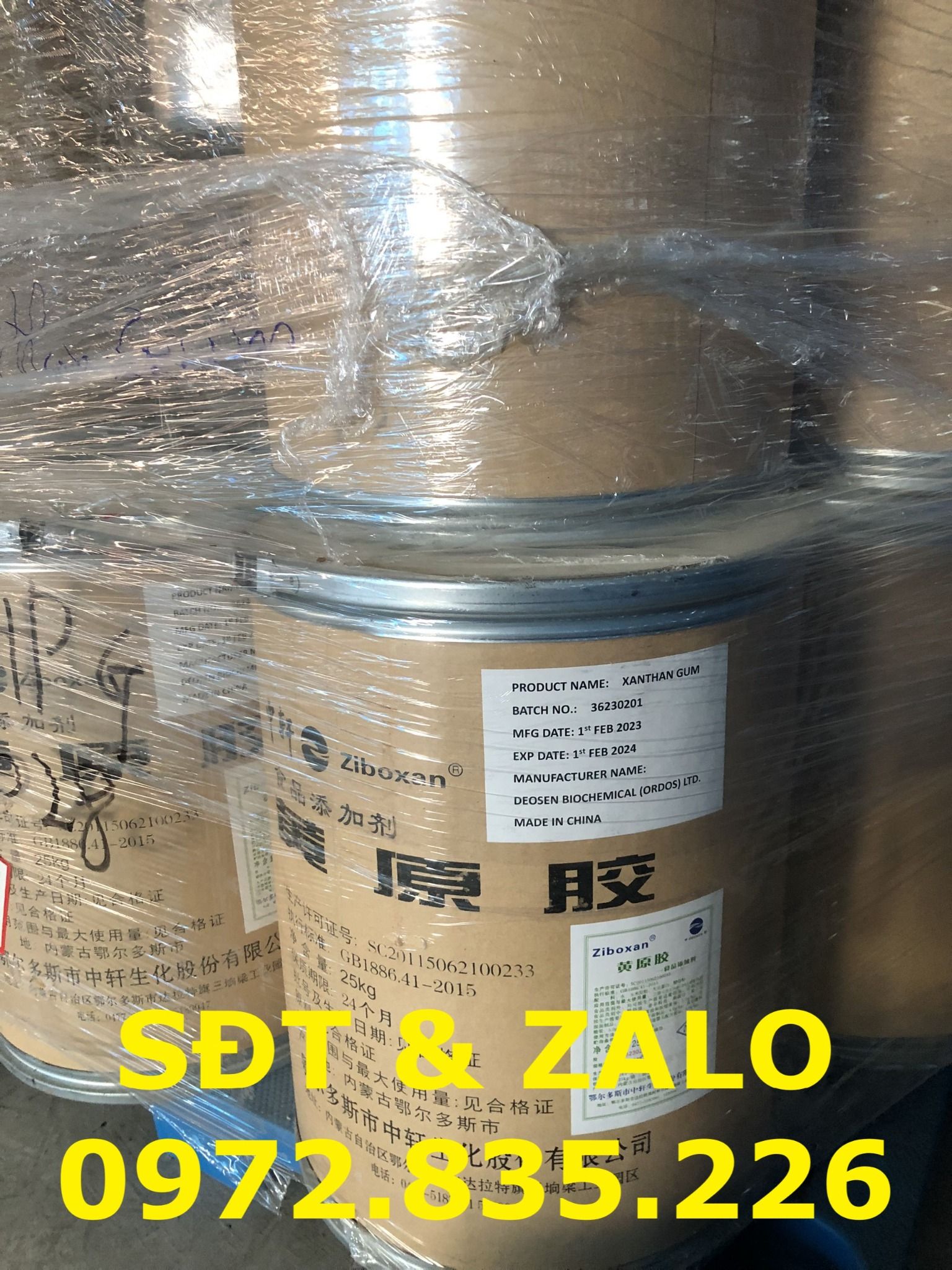  XANTHAN GUM - E415 - CHẤT LÀM ĐẶC, TẠO DÀY 