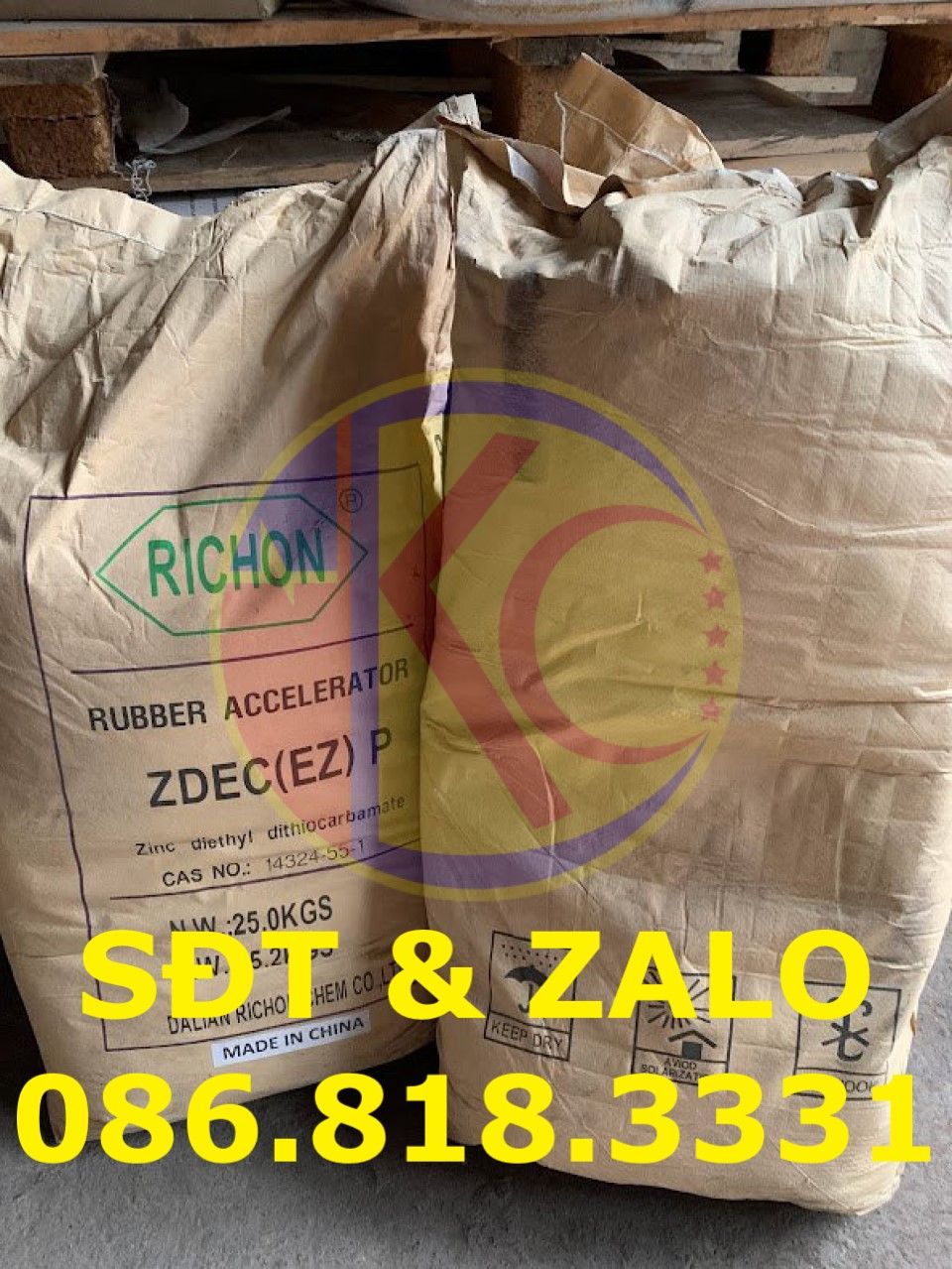  Chất xúc tiến - ZDEC - Zinc Diethyl Dithiocarbamate 