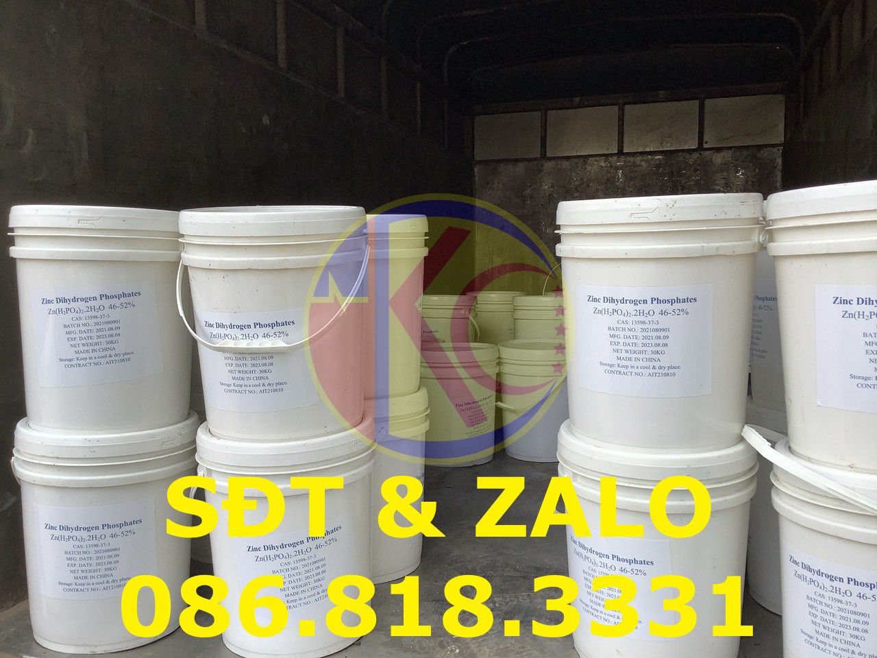  Kẽm Zinc Dihydrogen Phopsphate - Zn(H2PO4)2 