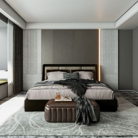 Giường ngủ phong cách hiện đại ACIAGN02