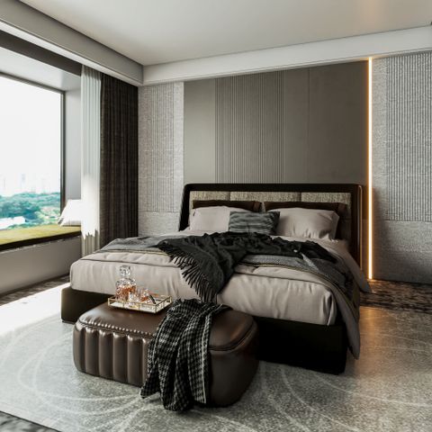 Giường ngủ phong cách hiện đại ACIAGN02