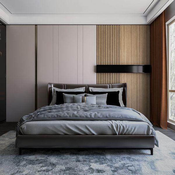 Giường ngủ phong cách hiện đại ACIAGN03