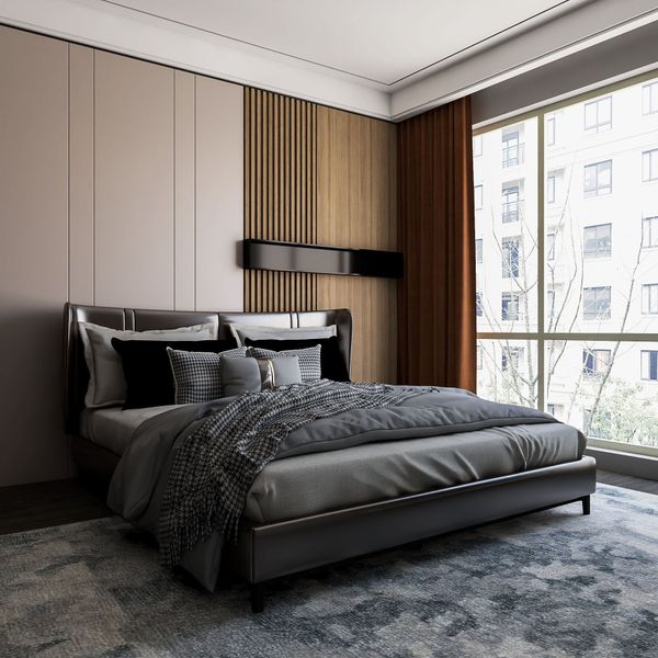 Giường ngủ phong cách hiện đại ACIAGN03