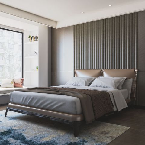 Giường ngủ phong cách hiện đại ACIAGN04