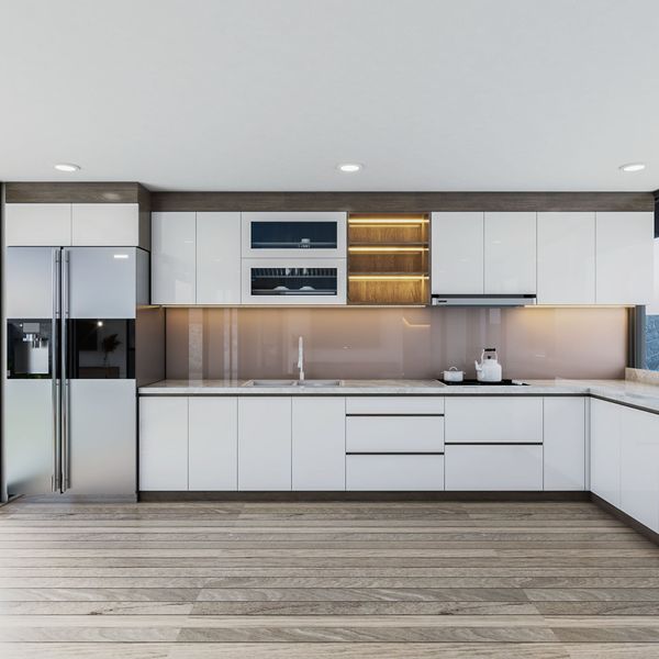 Hệ tủ bếp hiện đại ACIATB08