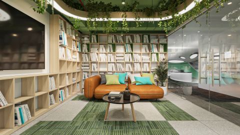 Kệ sách Văn Phòng ACIAKTBVP01