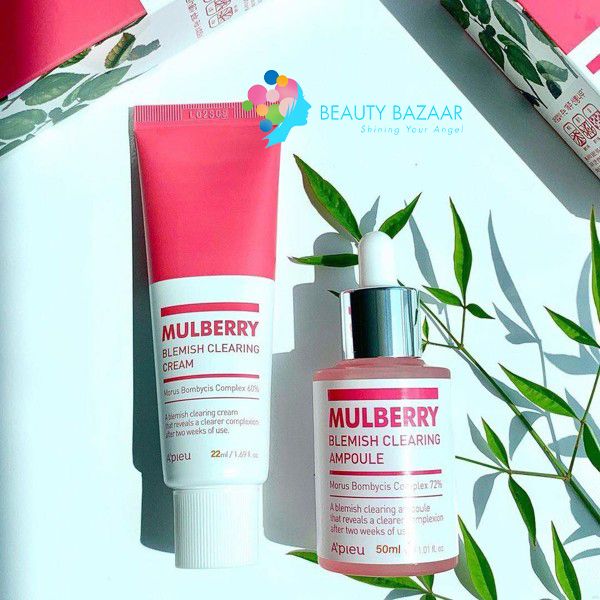  (Mini size) Tinh chất dưỡng sáng da A'pieu Mulberry Blemish Clearing Ampoule 10ml 