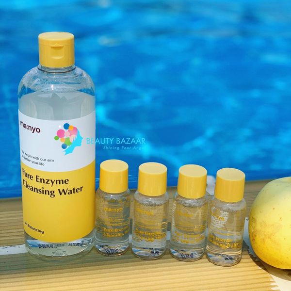  [TÁCH SET NO BOX] Nước Tẩy Trang Dưỡng ẩm Cho Da Nhạy Cảm Ma:nyo Pure Enzyme Cleansing Water 400ml 