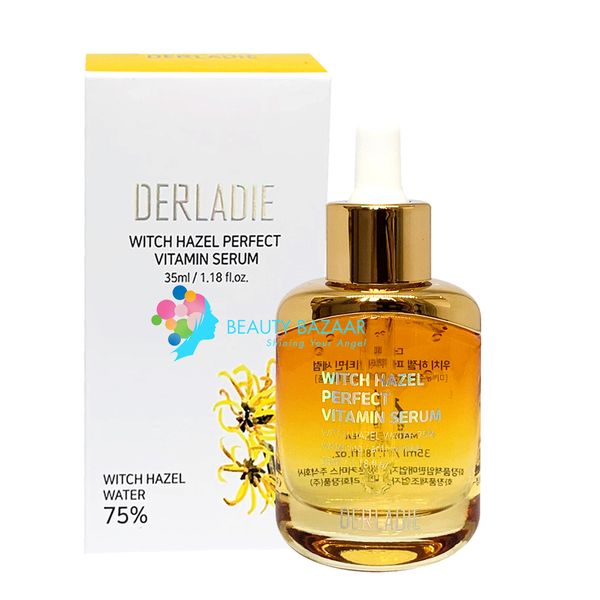  Tinh Chất trị mụn Derladie Witch Hazel Perfect Vitamin Serum 35ml 