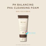  Sữa rửa mặt tạo bọt Byvibes Wonder Bath PHA 5.5 PH Balancing PHA Cleansing Foam 130ml 