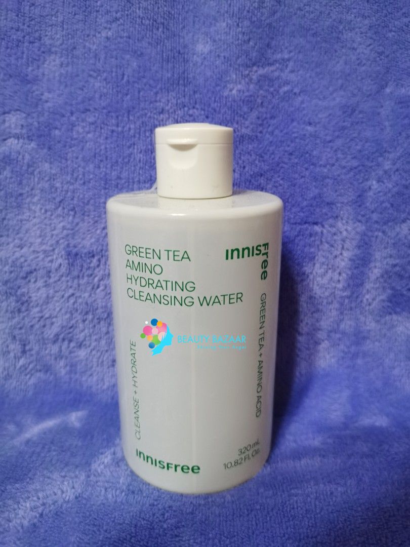  [PHIÊN BẢN 2023] Nước Tẩy Trang Dưỡng Ẩm Innisfree Green Tea Amino Hydrating Cleansing Water 320ml 