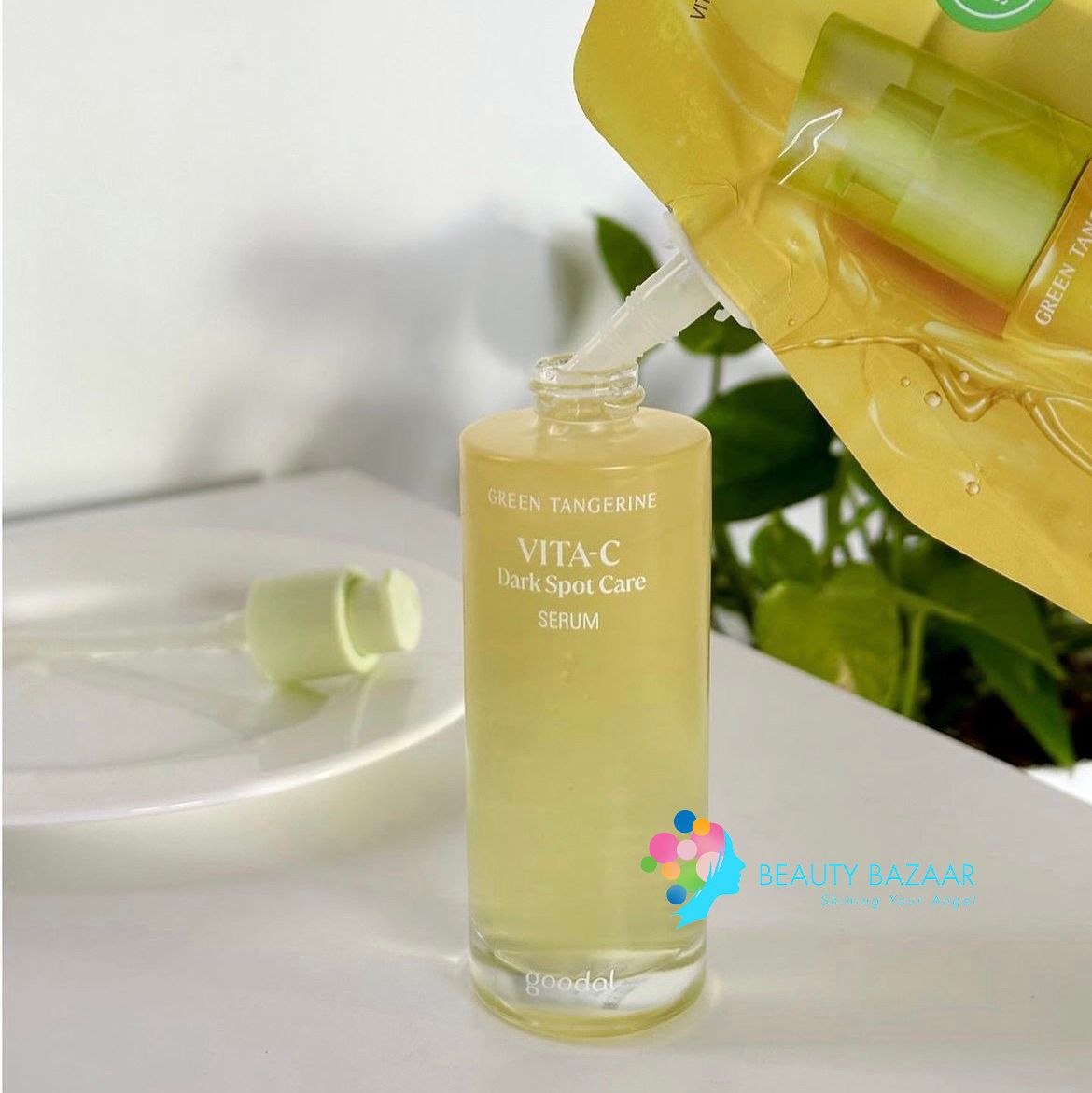  [BUY 1 GET 1] Tinh Chất Sáng Da, Mờ Thâm Goodal Green Tangerine Vita C Dark Spot Serum Refill Edition Set 
