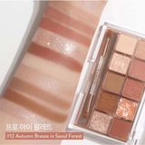  (NEW) Bảng Phấn Mắt Nhũ 10 ô Trang Điểm Mắt Clio Pro Eye Palette 0.6g 