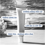  Kem Chống Nắng Thiên Nhiên Nâng Tone Dưỡng Ẩm Huxley Sun Cream SPF50+ PA+++, Huxley Tone Up Sun Safe SPF50+ PA+++ Cho Da Dầu Mụn, Da Khô 35ml 