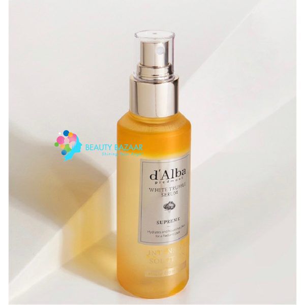  [BÁN CHẠY NHẤT] Xịt Khoáng Chứa Tinh Chất 24K Dưỡng ẩm, Chống Lão Hóa Da d'Alba White Truffle Supreme Intensive Serum 