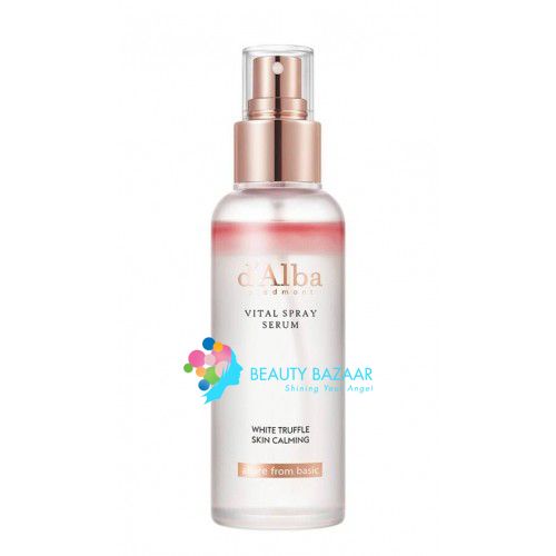  Xịt Khoáng Dưỡng Sáng Da, Chống Lão Hóa D'Alba White Truffle Vital Spray Serum 100ml (Hồng) 