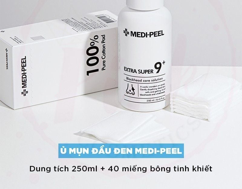  [SALE] Tinh chất Ủ mụn Medi-Peel Blackhead Care Solution Extra Super 9 - 250ml 