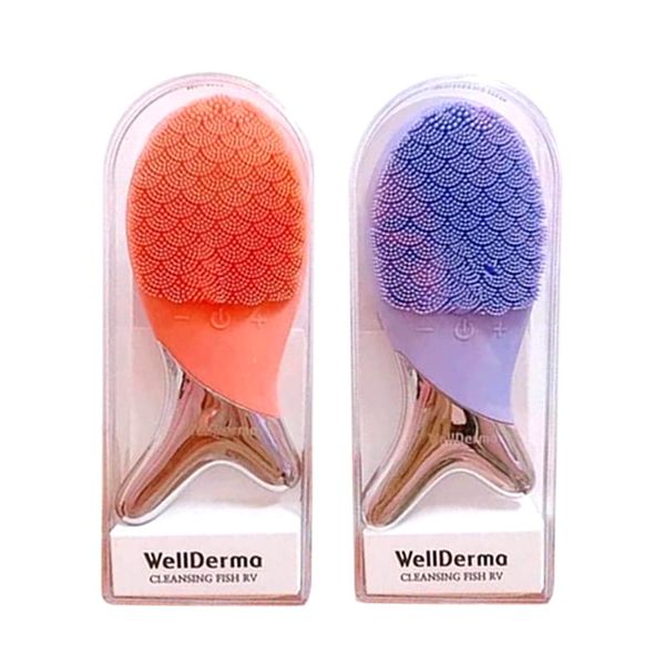  (NEW) Máy Rửa Mặt Sạch Sâu Da Hình Con Cá Wellderma Cleansing Fish RV 