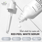  [NEW] Tinh Chất Dưỡng Trắng, Mờ Thâm Nám So’Natural Red Peel White Serum 35ml 