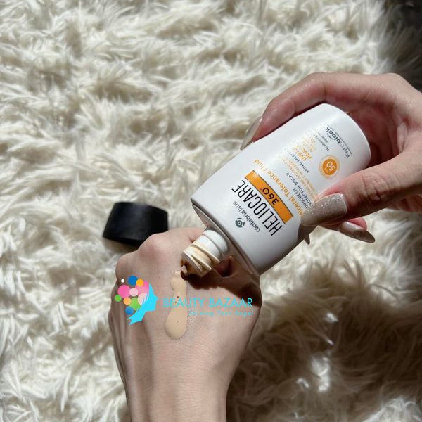  Kem Chống Nắng Dành cho Da Nhạy Cảm Heliocare 360 Mineral Tolerance Fluid SPF 50 PA++++ 50ml 